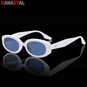 Women Sunglasses UV400 Trendy Personality Street Sun Glasses Cat Eye Eyeglasses Frame Sunshade Eyewear Ladies Party Travel Visor
