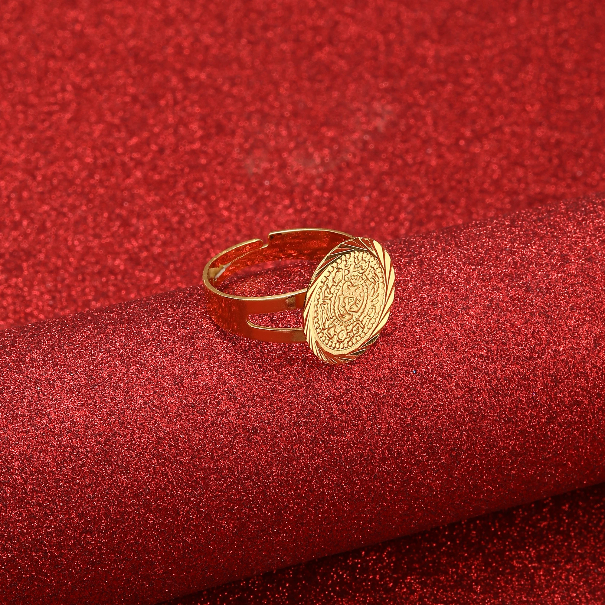 Germany Spain France Coin Money Sign Women Arab Africa Europe Ring Coin Jewelry