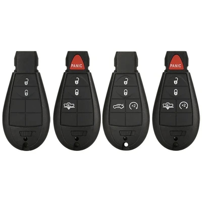 

Smart Remote Key Keyless Fob Case Car Key Shell Fob For Chrysler Jeep Grand Cherokee Dodge Durango Magnum Ram 2/3/4 Buttons