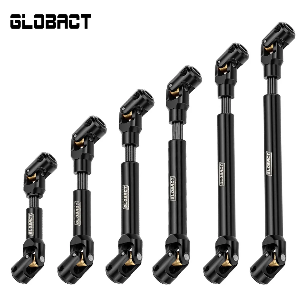 

GLOBACT Stainless Steel RC Car Crawler Driveshaft Heavy-Duty Drive Shaft for 1/10 TRX4 Axial SCX10 Redcat Gen8 1:10 Upgrade Part