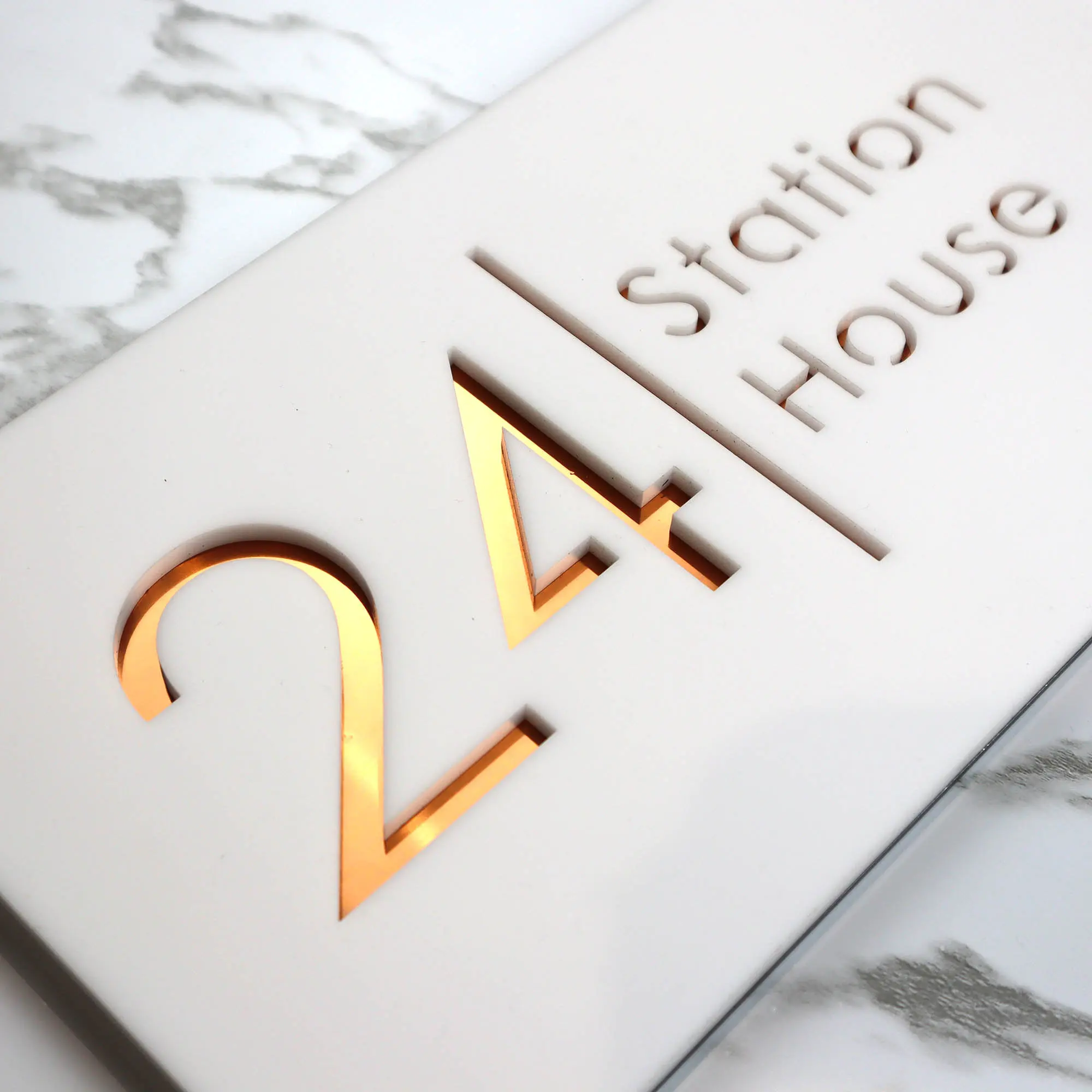 House Number Signs House Numbers House Wall Plaques Number Plate Personalised Modern House Sign Laser Cut Custom Acrylic House Numbers