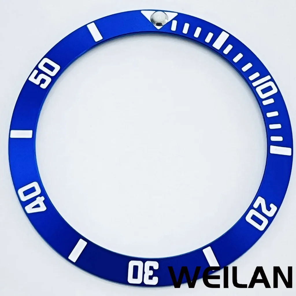 Ceramic & Aluminum GMT Diver-Style Bezel Insert for 40mm Cases - Premium Diving Accessory