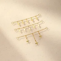 AIDE 925 argent Sterling 9 Types Zircon CZ chaîne pièces de rechange Rock Punk cerceau Piercing cerceaux goutte boucle d'oreille bijoux fins cadeau 1 pc 5