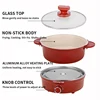 Electric Hot Pot 2.5L Household Multifunctional Student Dormitory Split Removable and Washable Small Electric Cooking Pot 4