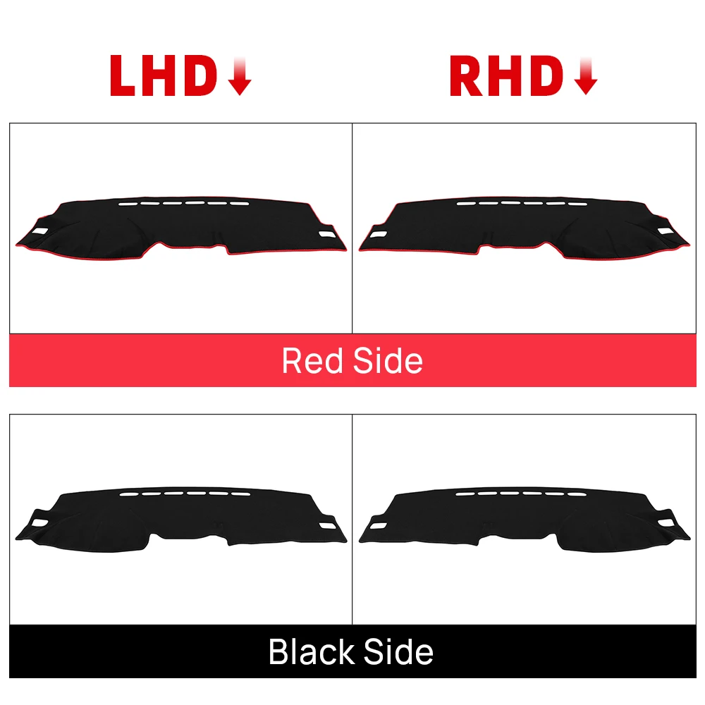 Car Dashboard Cover Mat Light Pad Anti-UV Case Carpet For Toyota Corolla E140 E150 2006-2013