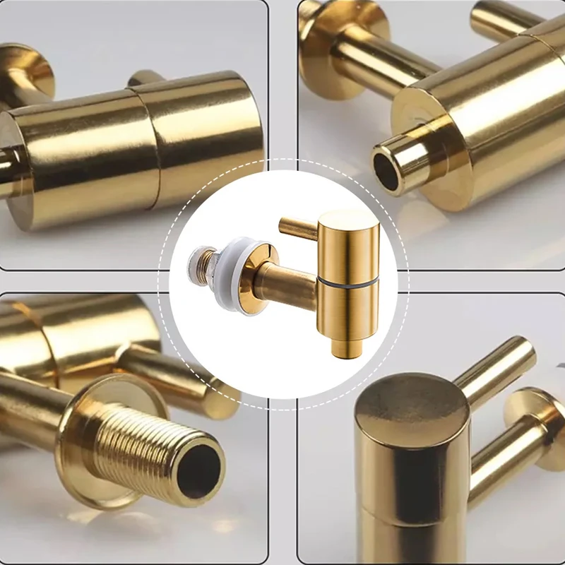 304 Stainless Steel Spigot Water Tap Faucet For Beer Juice Beverage Drink Wine Barrel Dispenser Tap 16mm