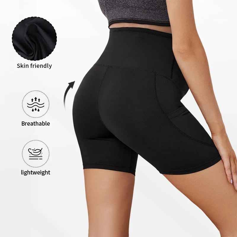 Maternity Clothing Leggings Yoga Shorts Pants High Waist Sports Minimalist Shorts Pregnant Woman Pants - 2