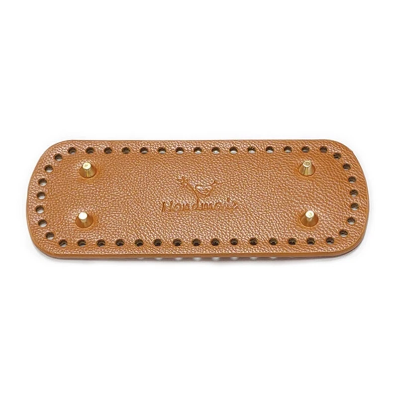 ตัวเลือกสินค้า กระเป๋าหนังทำมือรูปไข่ ฐานหลุมสำหรับถัก กระเป๋า Crossbody DIY