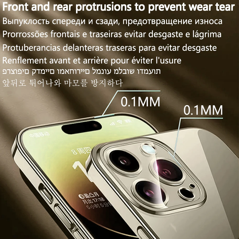 Magnetic Attraction Clear Protective Magsafe Case