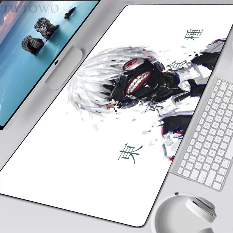 

Mouse Pad Gamer Home Custom New MousePads keyboard pad Mouse Mat Anime Tokyo Ghoul Gamer Laptop Natural Rubber Carpet Mice Pad