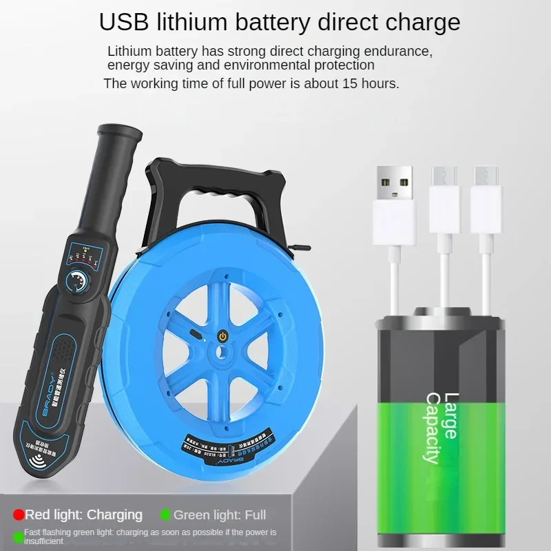 BLD20 Plug removal device, electrician intelligent pipeline plug detector, threading pipe and water pipe blockage detector 2