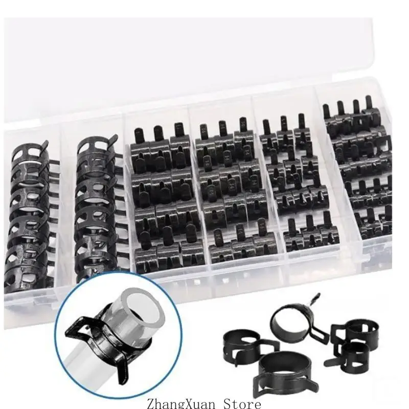 3xUF 72 -Pieces Robus Feder Stahl P Clip für zuverlässige industrielle Anwendungen – Detail 8