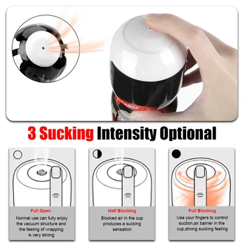 Adult Product Masturbation Cup Portable Mini Beer Airplane Cup Male Masturbation Sex Toys for Men Artificial Vagina 2