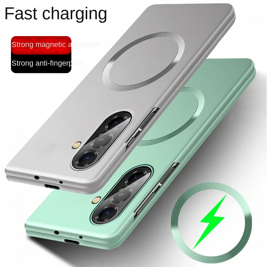 Sleek Magnetic Hard Case with Camera Protection