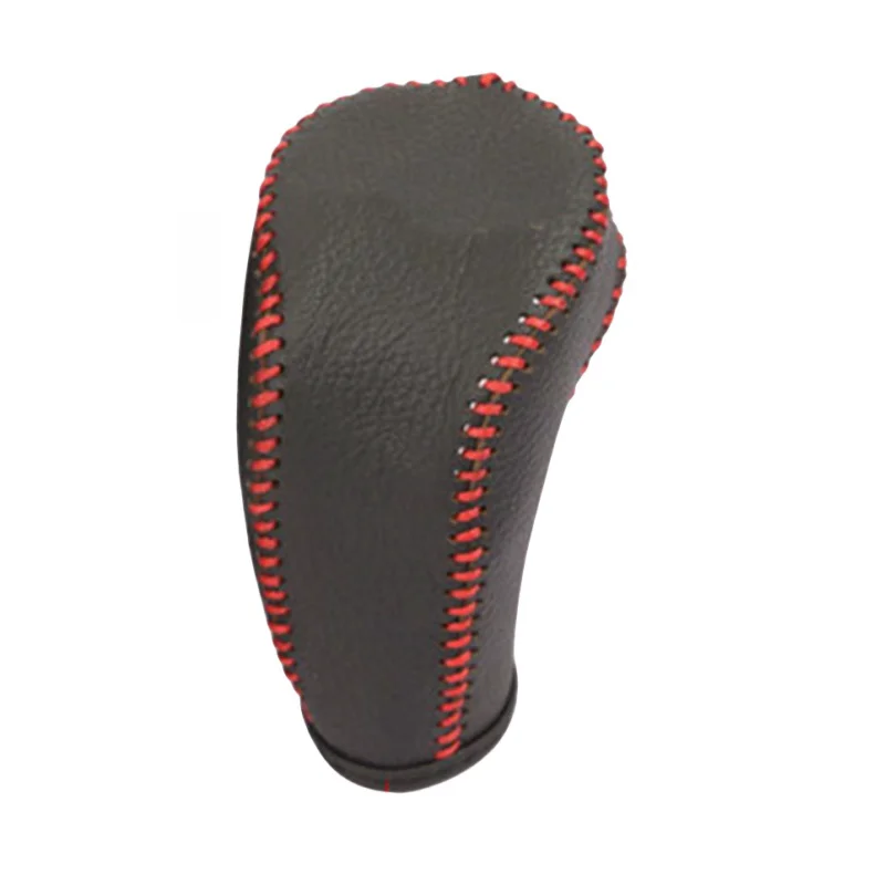 Genuine Leather for Volkswagen VW Tiguan L MK2-Car Gear Head Shift Knob Cover Gears Collars Car-styling