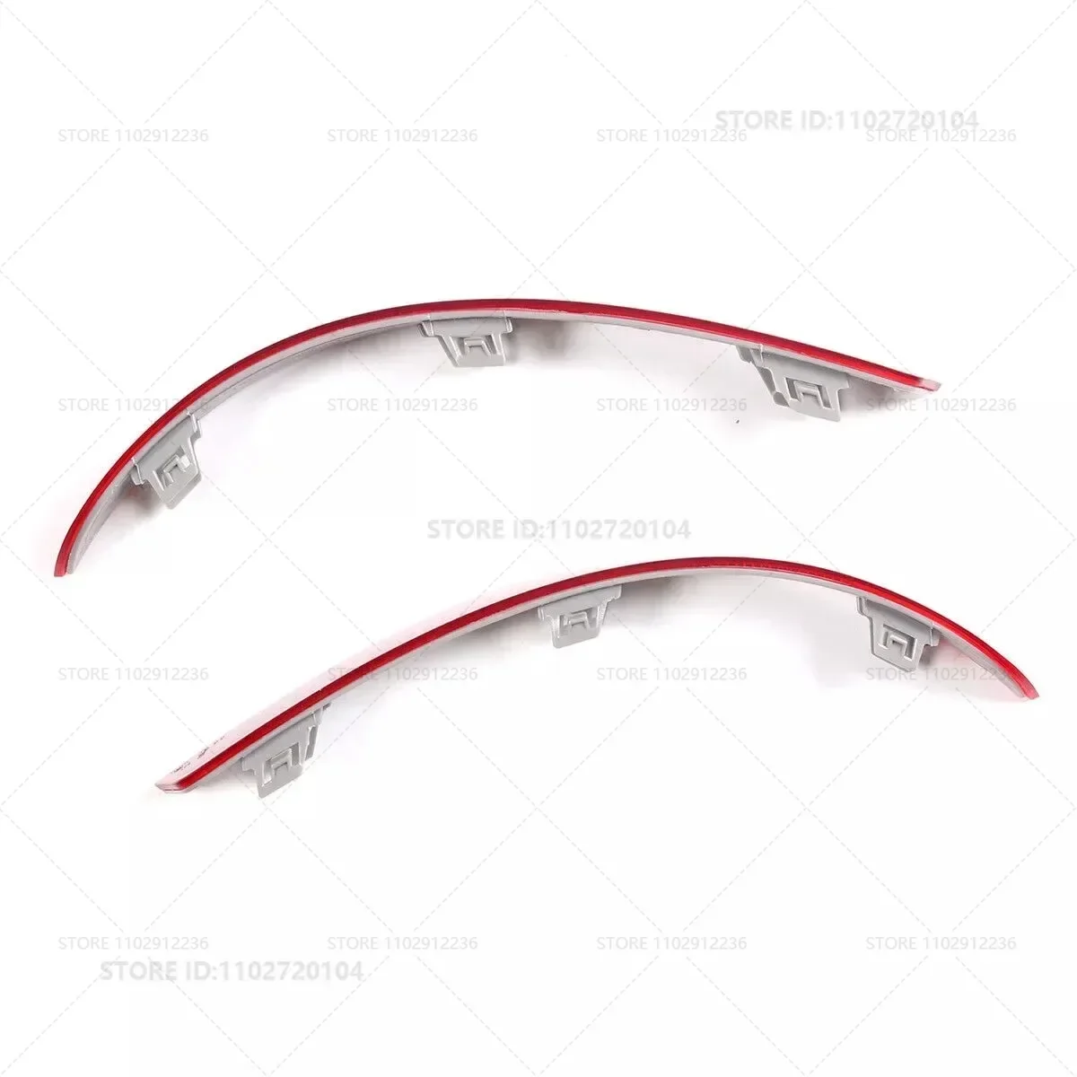 리어 범퍼 리플렉터 1668200374 1668200474, 2013-2019 메르세데스-벤츠 GL350/450/550/63 AMG GLS450/550/63 AMG (X166)