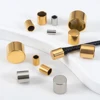 20pcs Stainless Steel Crimp Clasps DIY Cord Bracelet Fastener End Caps Leather Necklace Supplies Findings for Jewelry Making DIY 6