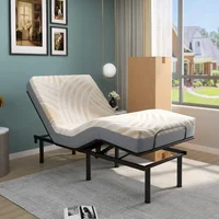 8 Inch Mattress Twin XL, Copper Infused Memory Foam Mattress w/Jacquard Cover & Bamboo Charcoal Memory Foam 1