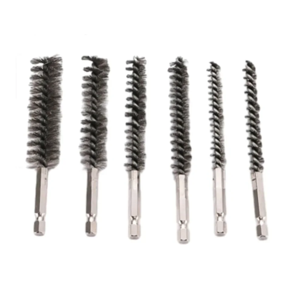 Pipeline Brush 6 Sizes Bring You Brush Cleaning Effect High-Quality Nylon Wire Powerful Cleaning Pure Copper Wire