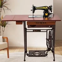 Electric Sewing Equipment Household Old Fashioned DIY Apparel Sewing Machine Desktop Pedal Portable Small Sewing Machines 1