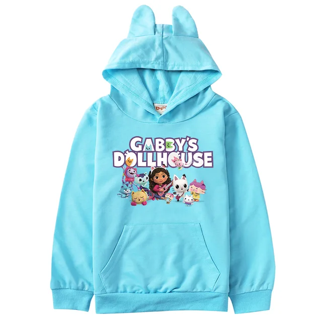 Anime Gabby et la maison magique Bébé Boîte Chat Boneca Sweat Enfants Fille  Garçon Casual Coton Imprimer Hoodies Toddlder Vêtements Gabbys Dollhouse  Costume de Cosplay - AliExpress