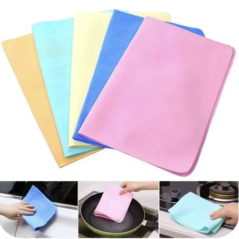 Wash Car Towel Super Absorbent Car Wash Towel Auto Care Suede Chamois Towels Car Cleaning Towel Wash Cloth Cleaning Tools Auto Accessories