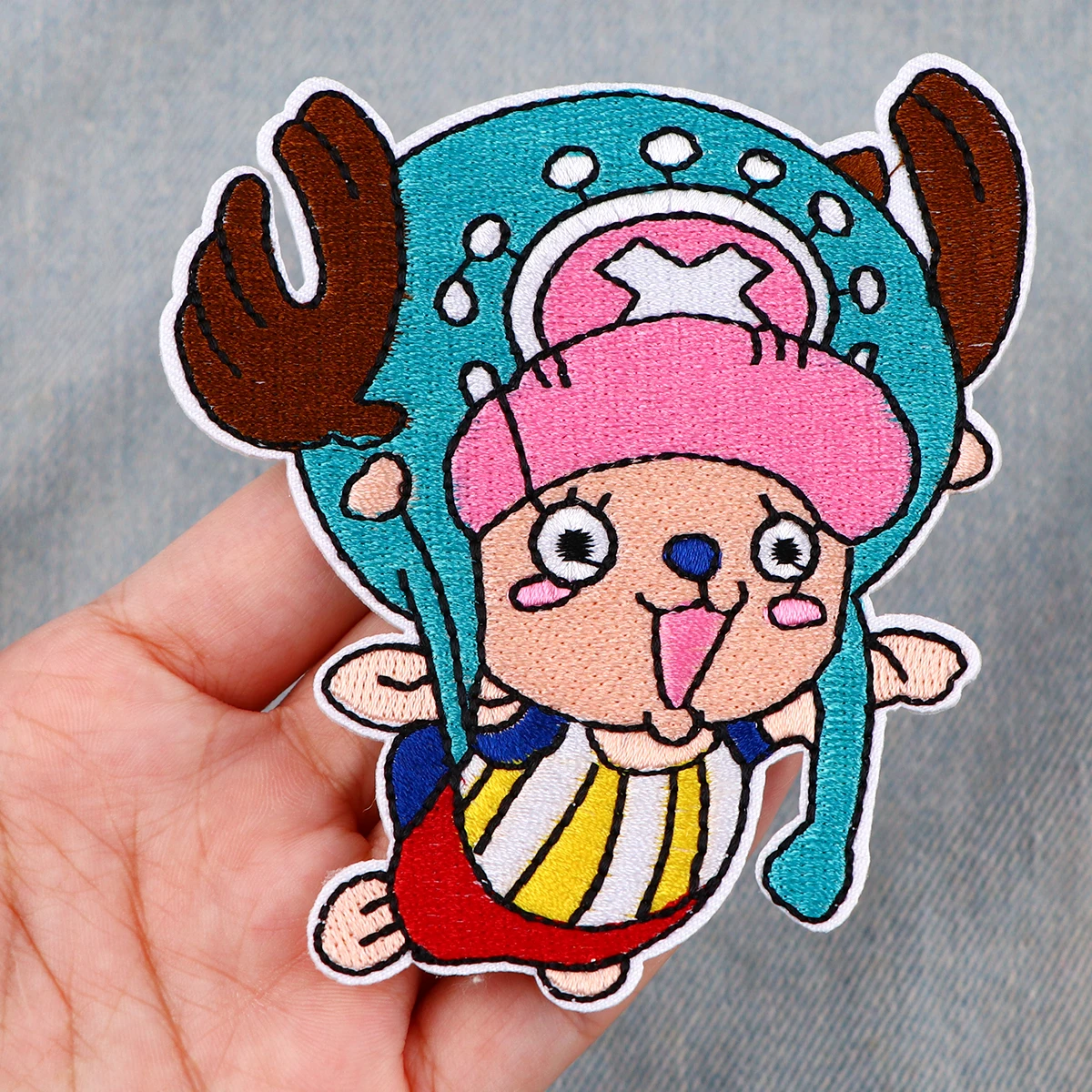 

Cute Patches Anime Iron On Patches For Clothing patches DIY Applique Embroidery Patch For Jacket Badge