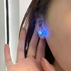 1/2PCS Light Up LED Bling Ear Stud Earrings for Women Color Light Up Earring Studs Light Up Earrings for Rave Party Accessories 5