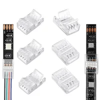 2Pin 3Pin 4Pin 5Pin 6Pin LED Connector 8mm 10mm 12mm LED Strip To Strip Strip To Wire for SMD LED Strip Light Connectors Buckle - Image 5
