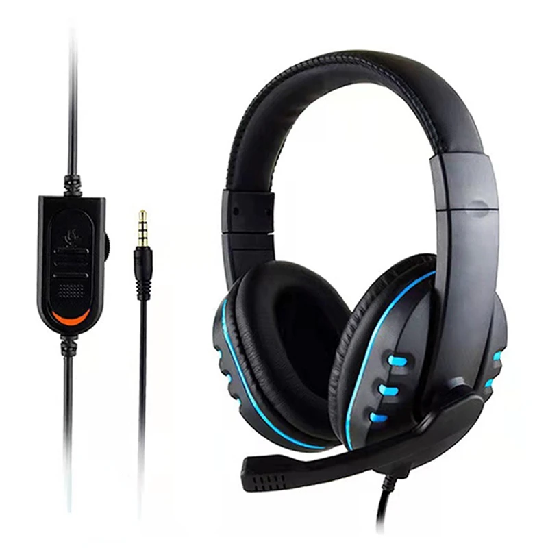 3.5mm Wired Gaming Headphones Game Headset Noise Cancelling Earphone