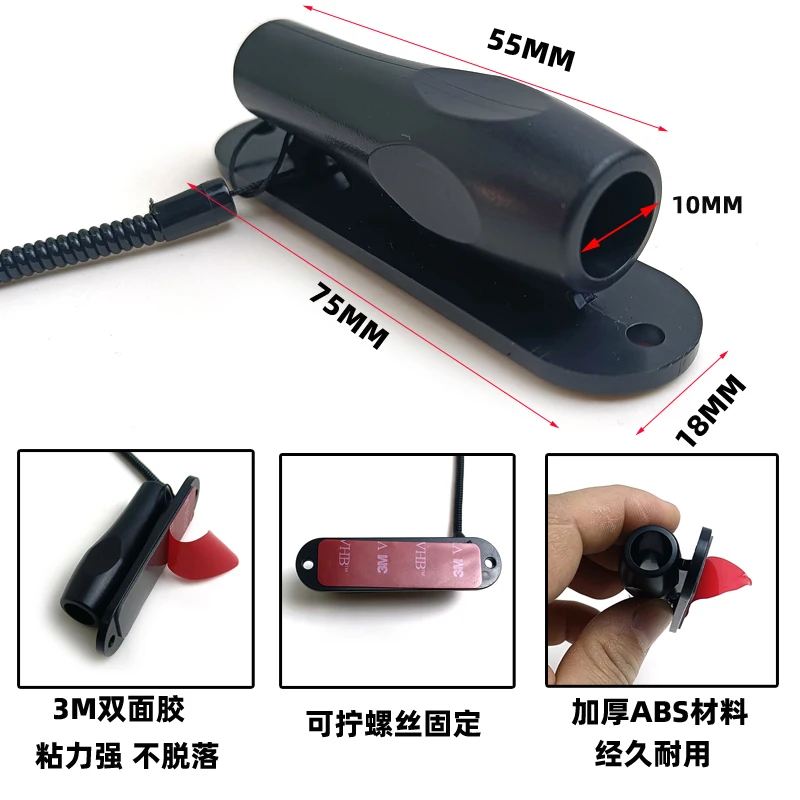 Portapenne In Pelle Per Notebook - Doppia Clip, Vintage In PU - Foto 2