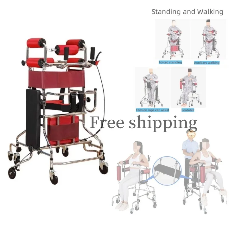 Rehabilitation equipment walking aid hemiplegic mobility tool adjustable standing aid device walking aids for disabled