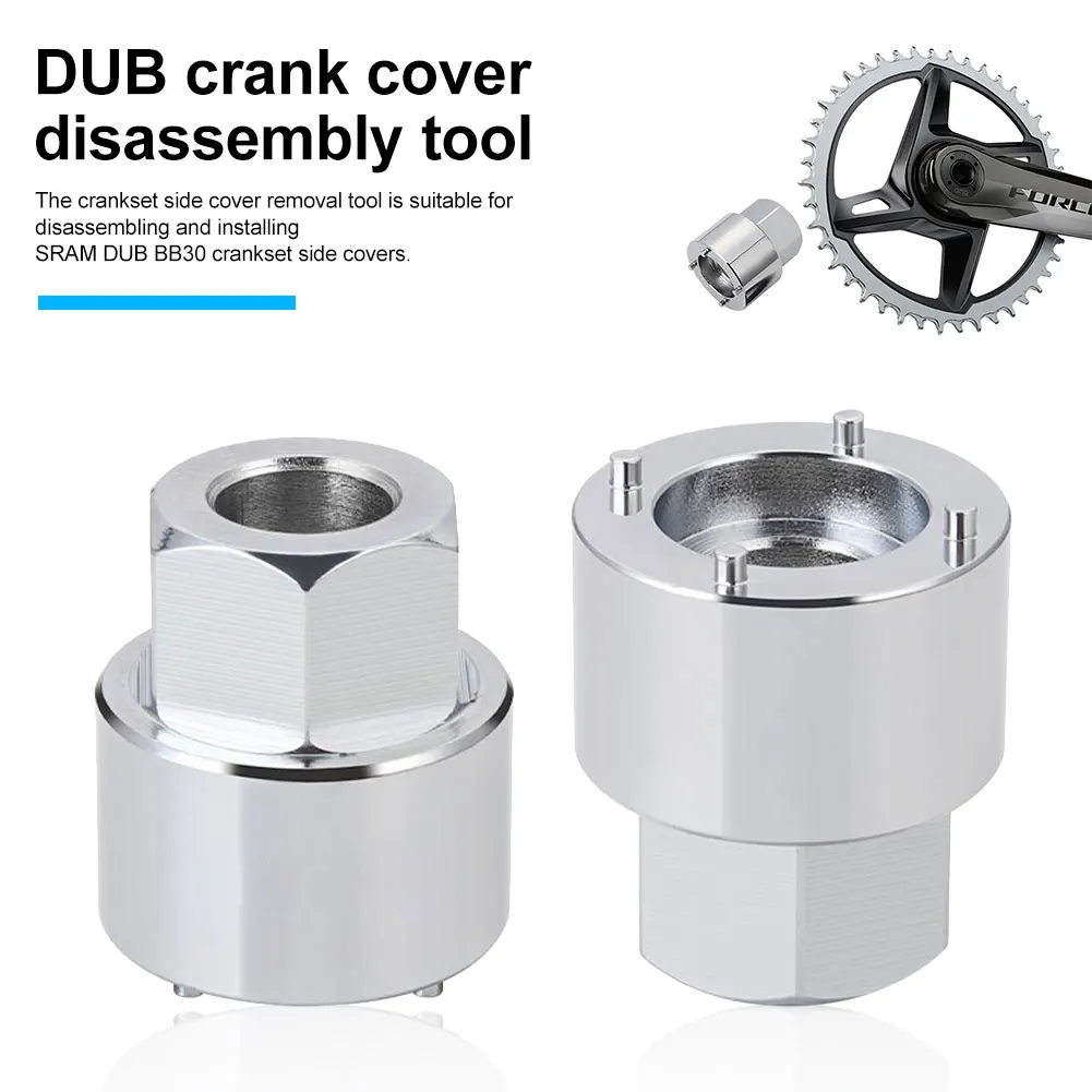 

Bicycle Crank Cover Bike Repair Tools Maintenance Accessories Cycling Installation Sleeve Tool for SRAM DUB BB30