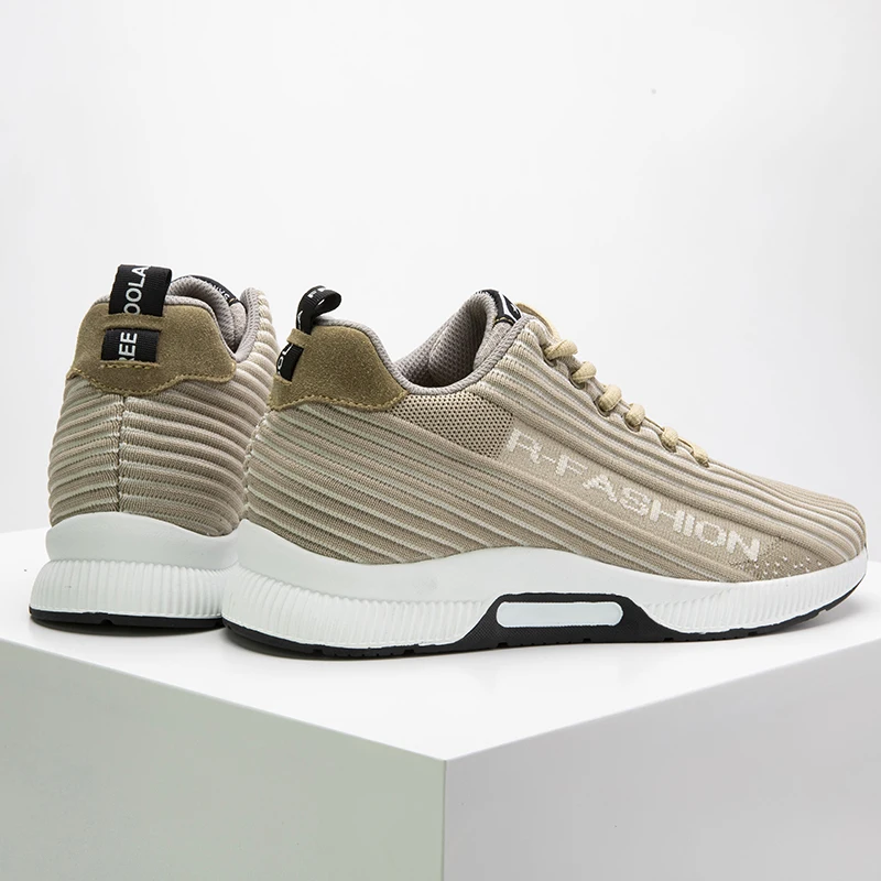 Men Sneakers Elevator Shoes Height Increase Shoes For Men Hidden Heels 6cm Optional Breathable Lift Sports Height Increasing Man