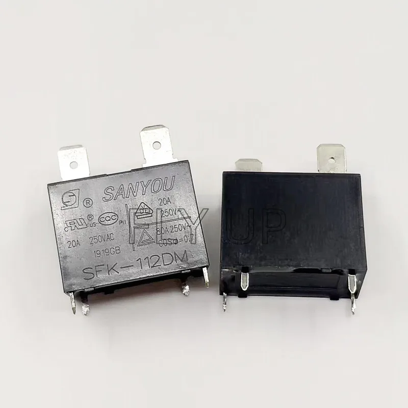 

10pcs/lot 100% Original New Relay SFK-105DM 5VDC SFK-112DM 12VDC SFK-124DM 24VDC SFK-112DM-12VDC SFK 112DM 12V 24V 4PIN 20A