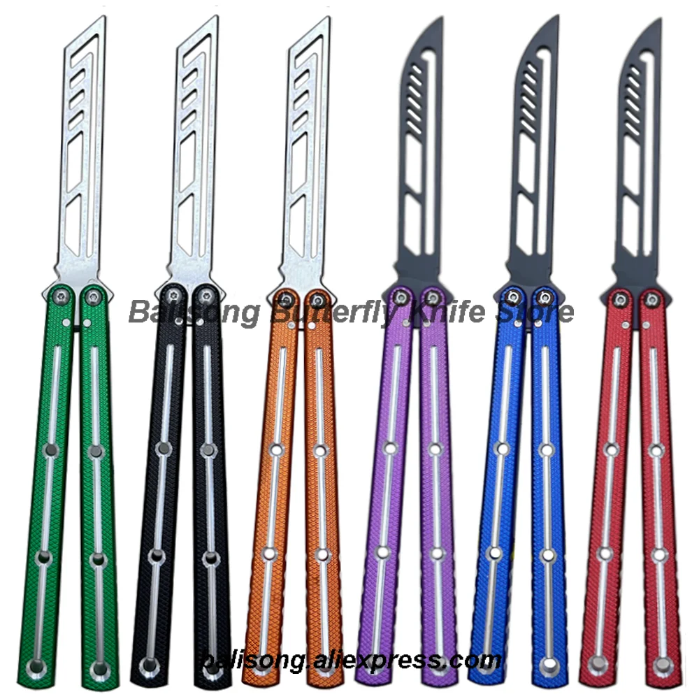 TOUCHTIMESKrakenV3CloneBalisongTrainerButterflyTrainerKnife6061T6AluminumHandle