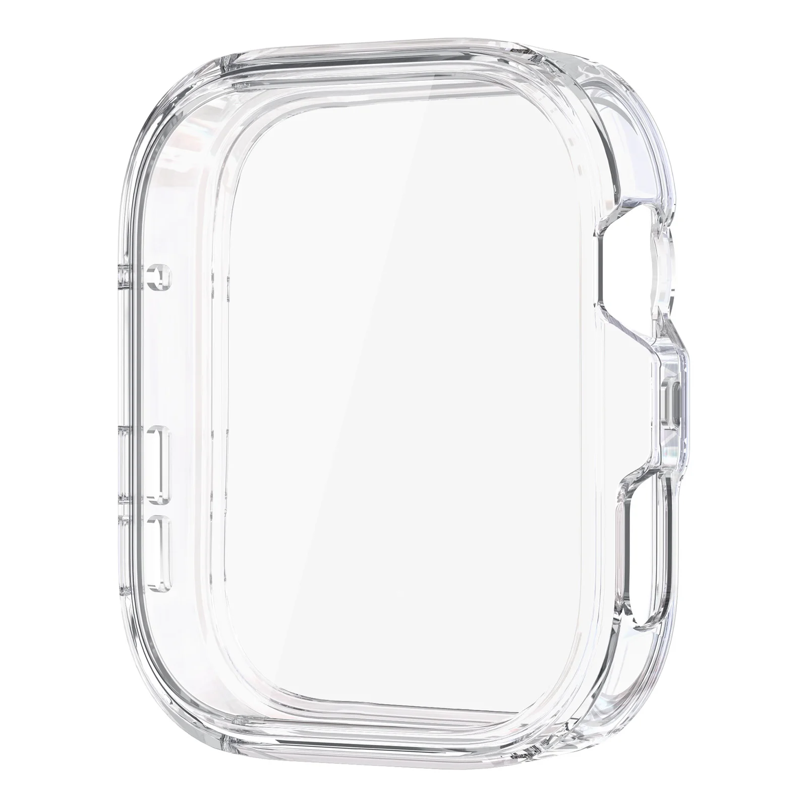 All-Around TPU Protective Bumper Frame Cover for Smartwatch - Screen Protector and Case