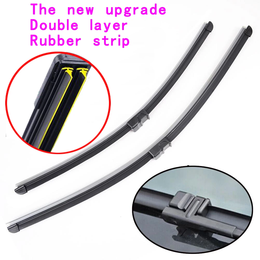 2 Pack Lhd Windshield Wiper Blades Front Window Fit For 20072011 Bmw