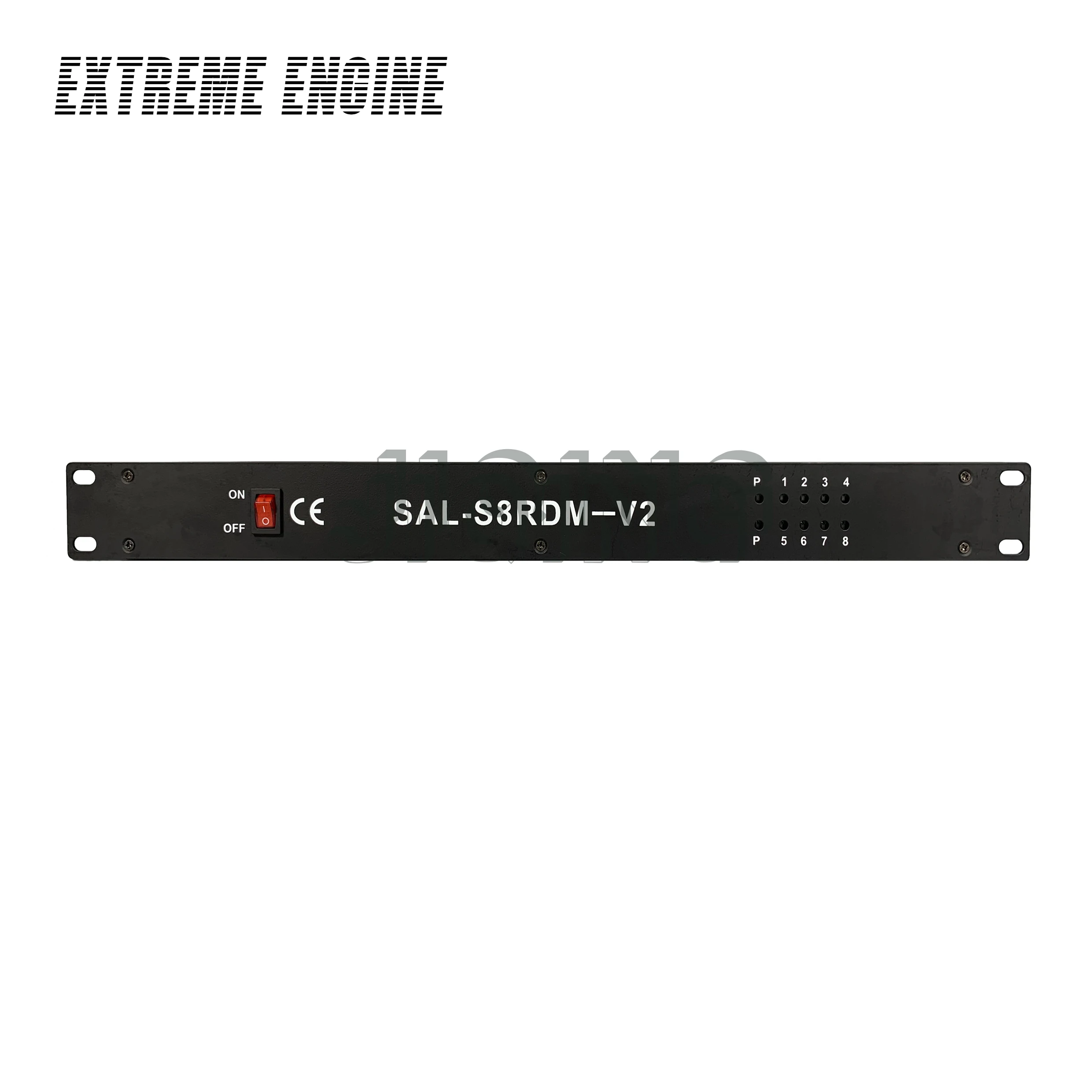Fast shipping Best quality 8CH DMX Splitter DMX512 Light Stage Lights Signal Amplifier Splitter 8 way DMX Distributor