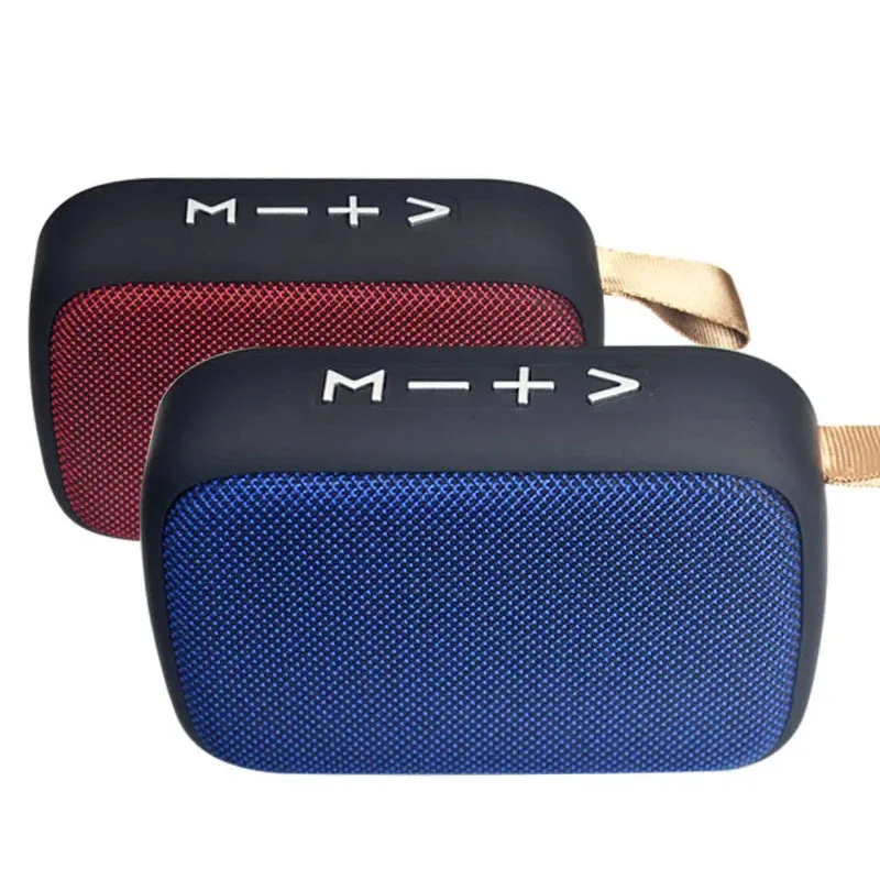Fabric Speaker Bluetooth Wireless Connection Portable Outdoor Sports Audio Stereo Support Tf Card Mobile Phone Universal