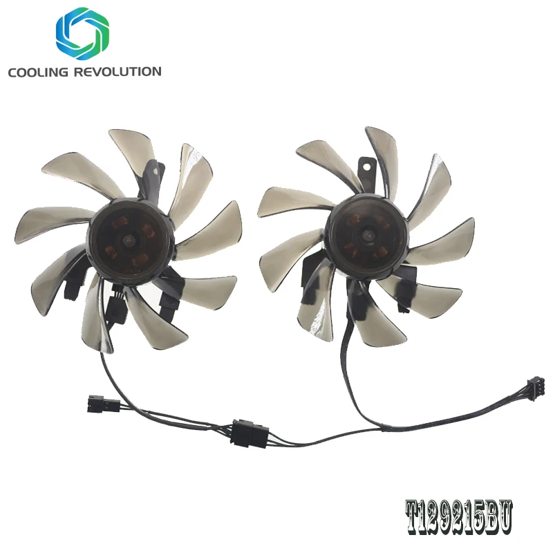 Ventola Della Scheda Grafica T129215Bu Dc12V 0.50Amp 4Pin Per Pc Hp Omen Rtx 3070