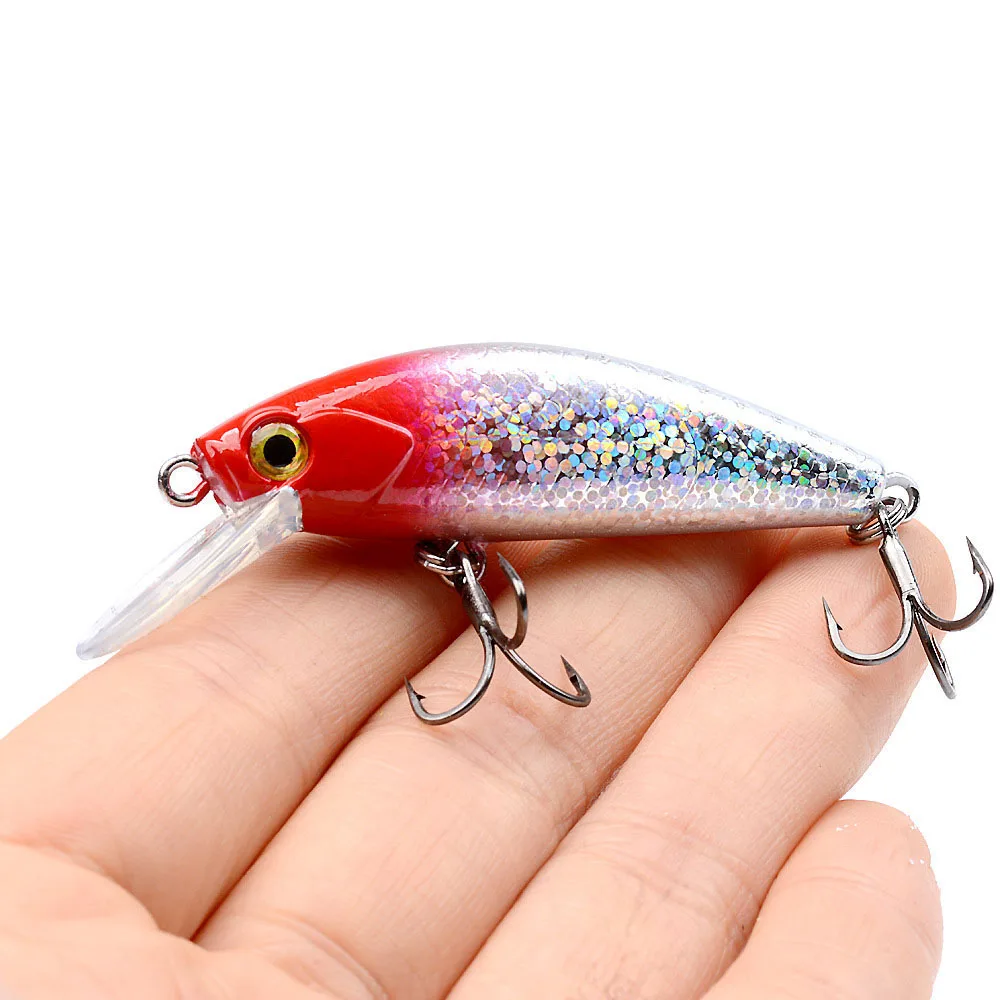 Leurre Rebel Minnow Floater Vintage - Couleur Clown 5 1/2 - Jerkbait Stickbait