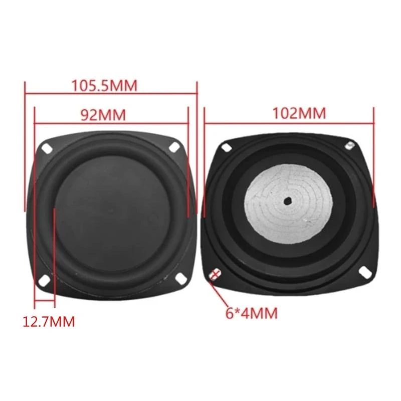 Enhanced Bass Radiator Speaker Vibration Diaphragm