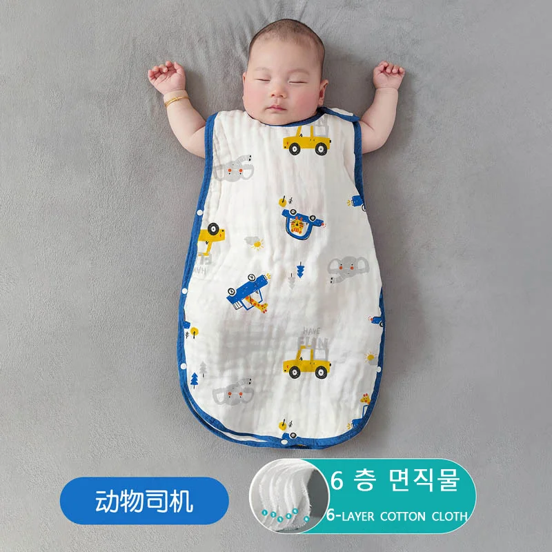 

Summers Newborn Baby Sleeping Safety Bag Sleeveless For Babies New Born Baby Items Baby Pajama Jumpsuits Baby clothes New