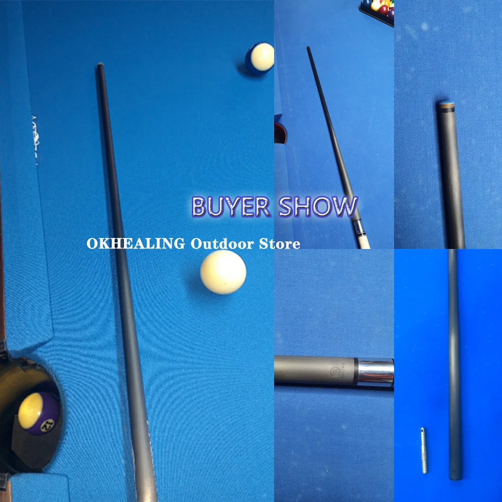 Carbon Fiber Shaft Of Pool Cue Front Part for Billiard Play Break Snooker Cue Shaft with foam Customized billiard shaft