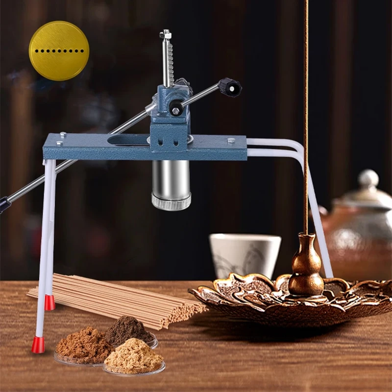 Incense Making Machine Manual Small-Scale Incense Crafting Tool Complete Home Set for Sandalwood Stick & Coil Incense Production 5