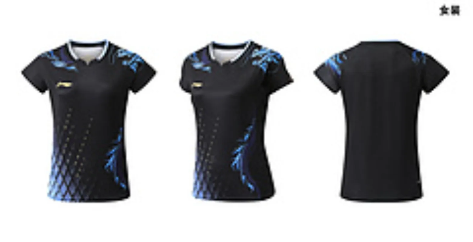 Paris table tennis dragon suit women's national team Sun Yingsha competition suit quick drying short sleeved shirt