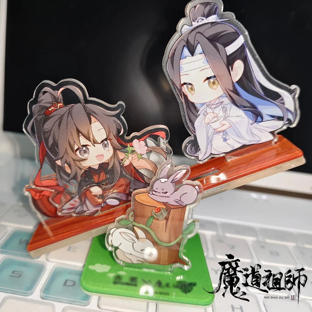 Anime mod oz u shi Großmeister der dämonischen Kultivierung Wei W U Linie LAN Wang und Cosplay Acryl Ständer Wippe stehende Platte Prop