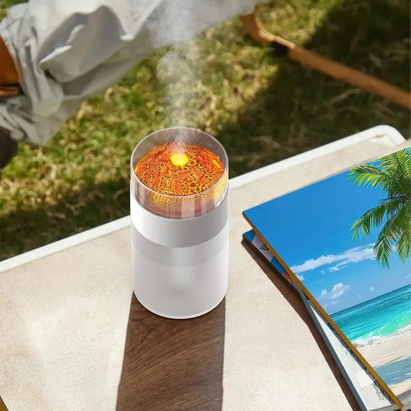 Humidifiers For Bedroom Desktop Car Mist Humidifier Cool Air Spray Portable Aromatherapy Machine For Kitchen Living Room