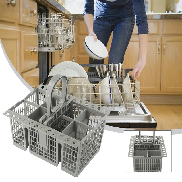 Detachable Dishwasher Cutlery Basket Portable Tableware Fork Spoon Cutlery Storage Kitchen Multifunctional Dishwashing Tools ﻿ 1